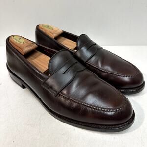 FULLY RESOLED Alden 5734S Leisure Handsewn LHS Penny Loafer Chromexcel RARE 13 D
